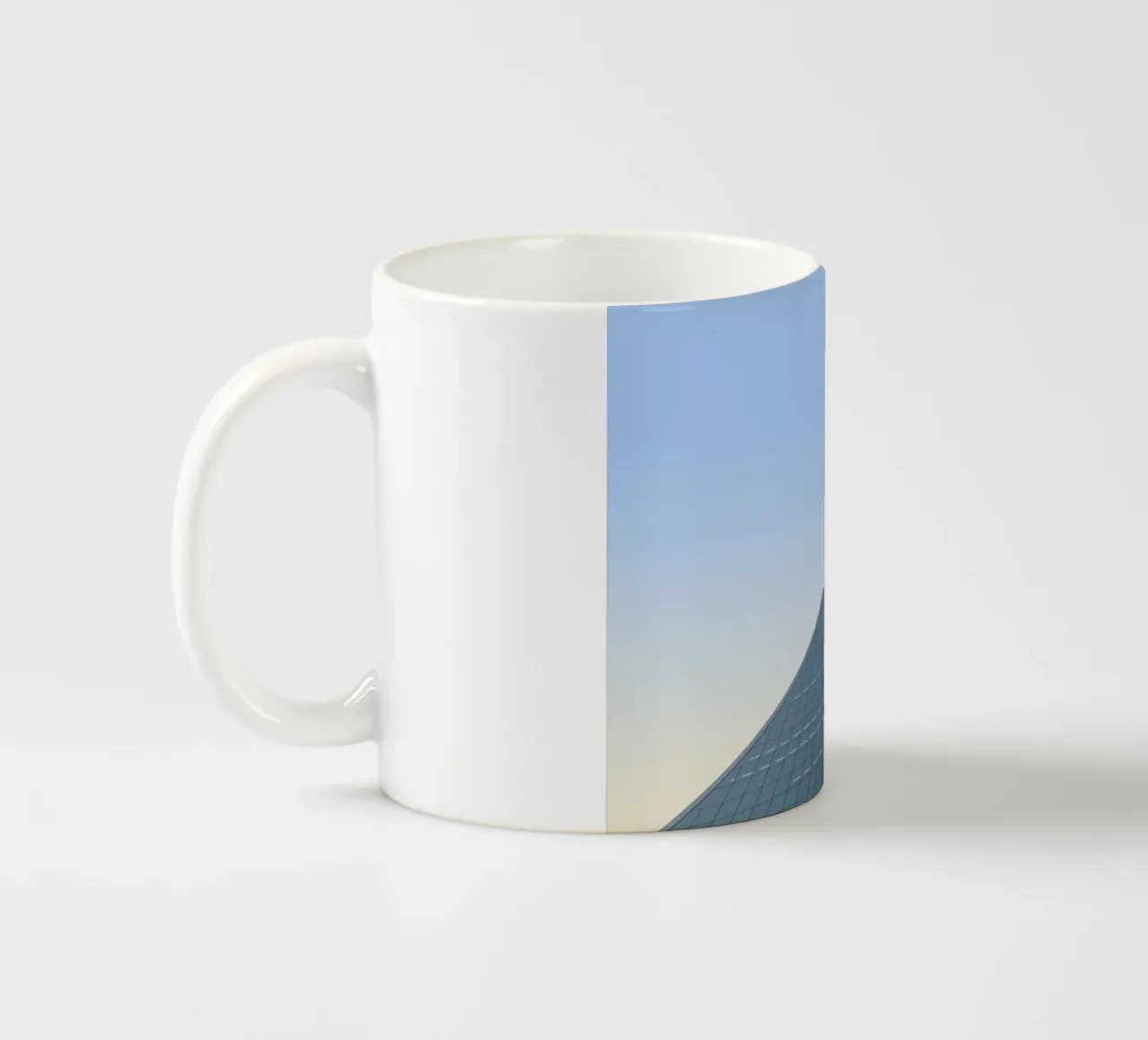 shape architect in sky tazza in ceramica da beney