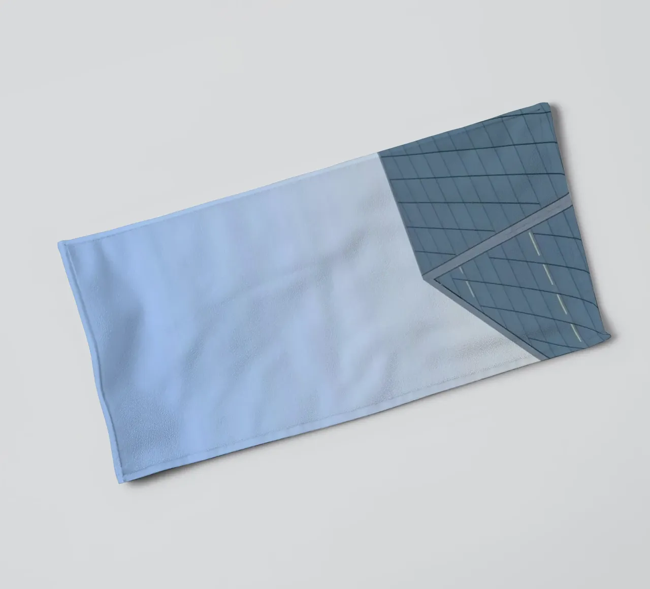 shape architect in sky asciugamano da bagno da beney
