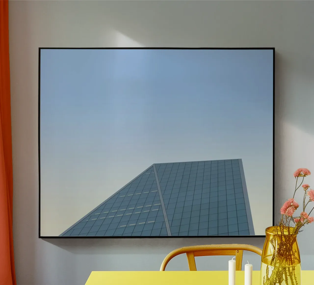 shape architect in sky plexiglass da beney