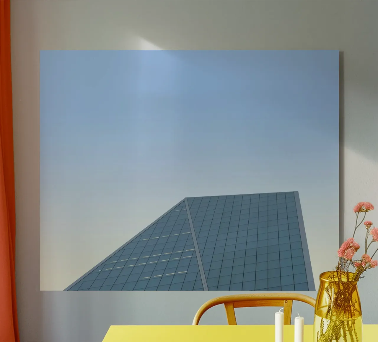 shape architect in sky plexiglass da beney
