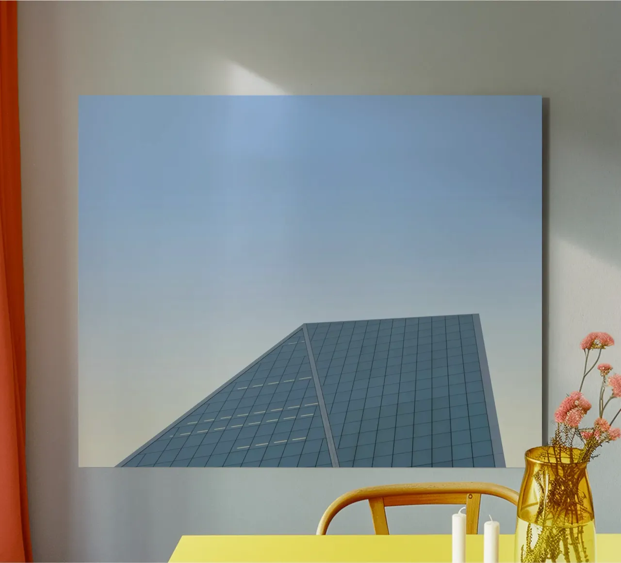 shape architect in sky alluminio dibond da beney