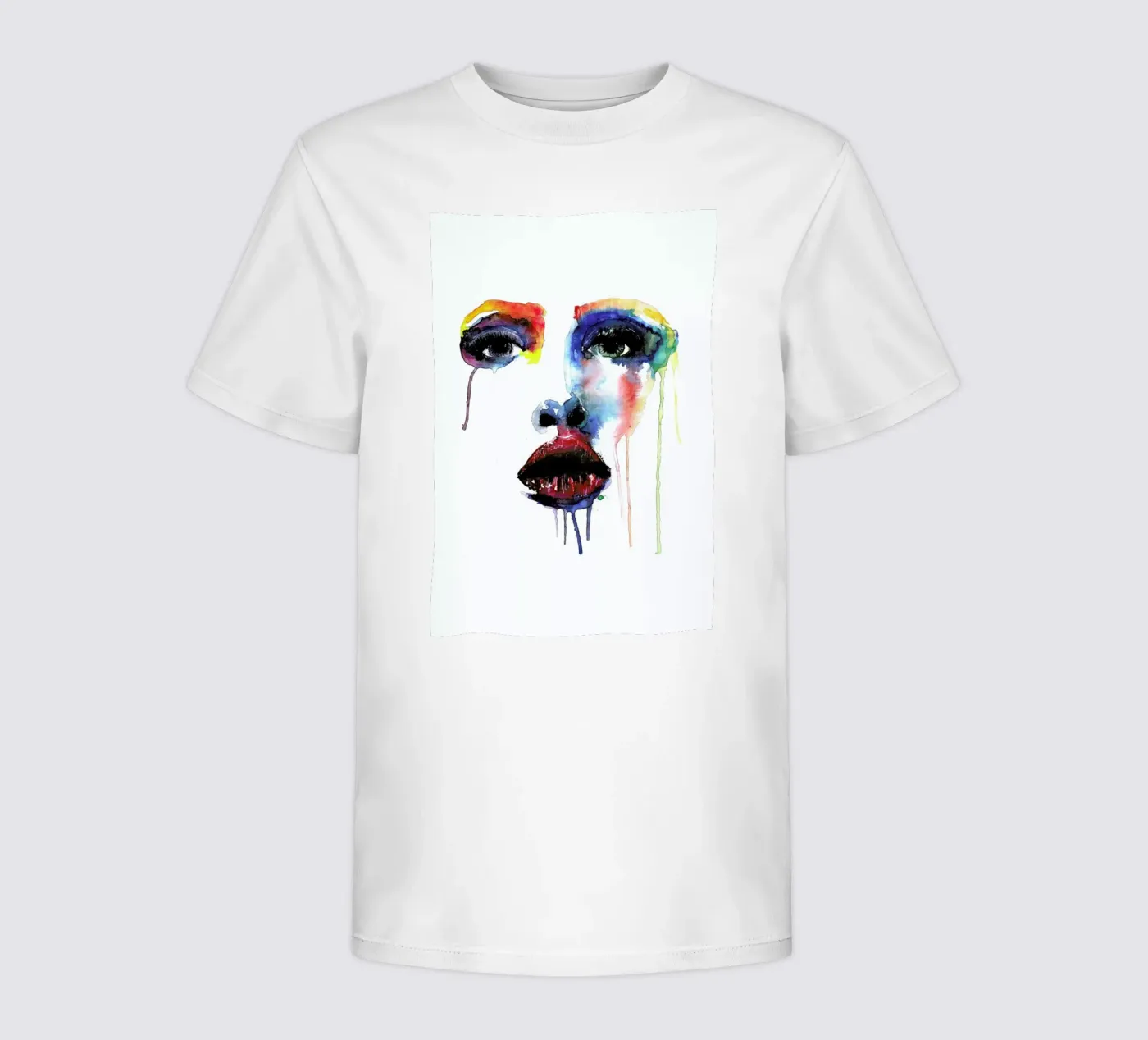 Crying Blue t-shirt bambini da Mathilde Olsen