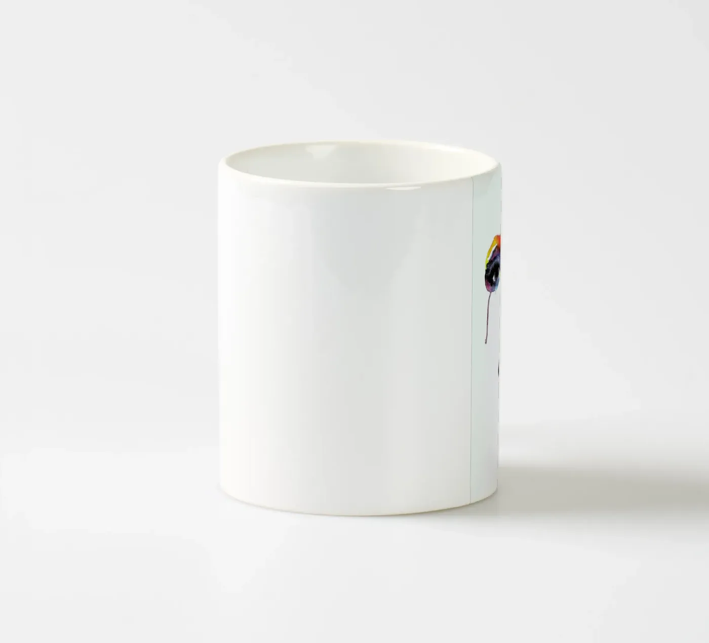 Crying Blue ceramic mug by Mathilde Olsen