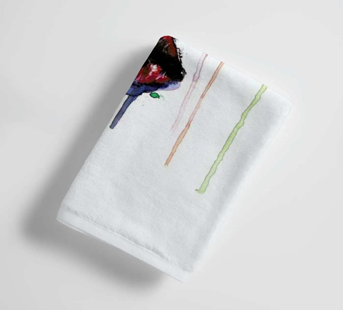 Crying Blue badhanddoek van Mathilde Olsen