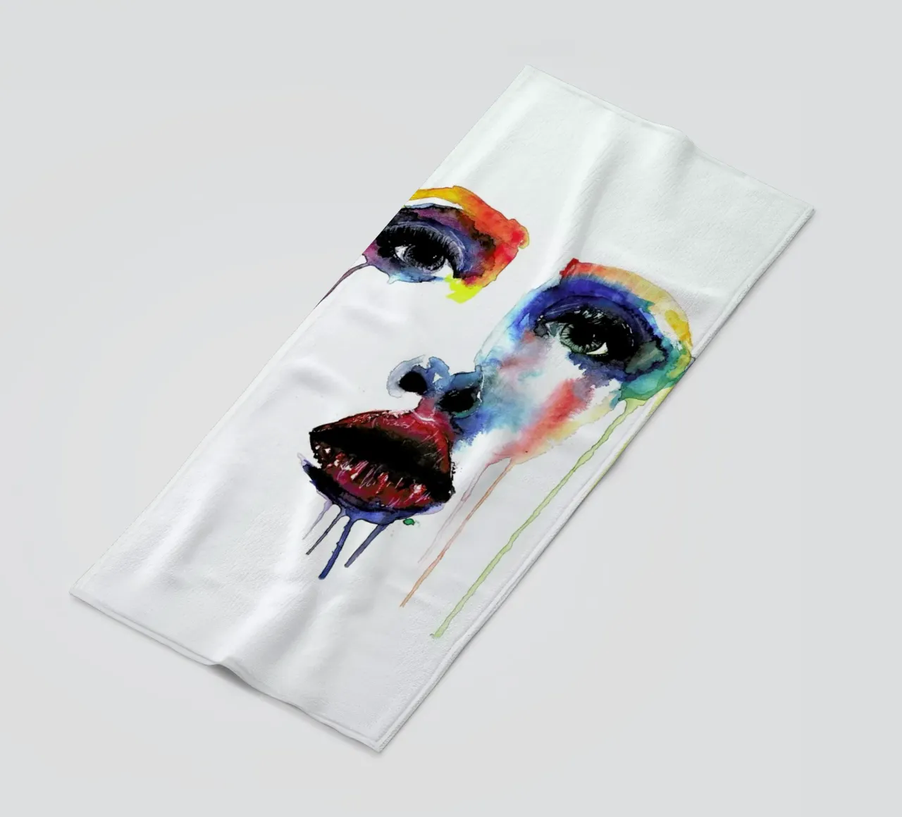 Crying Blue telo mare da Mathilde Olsen