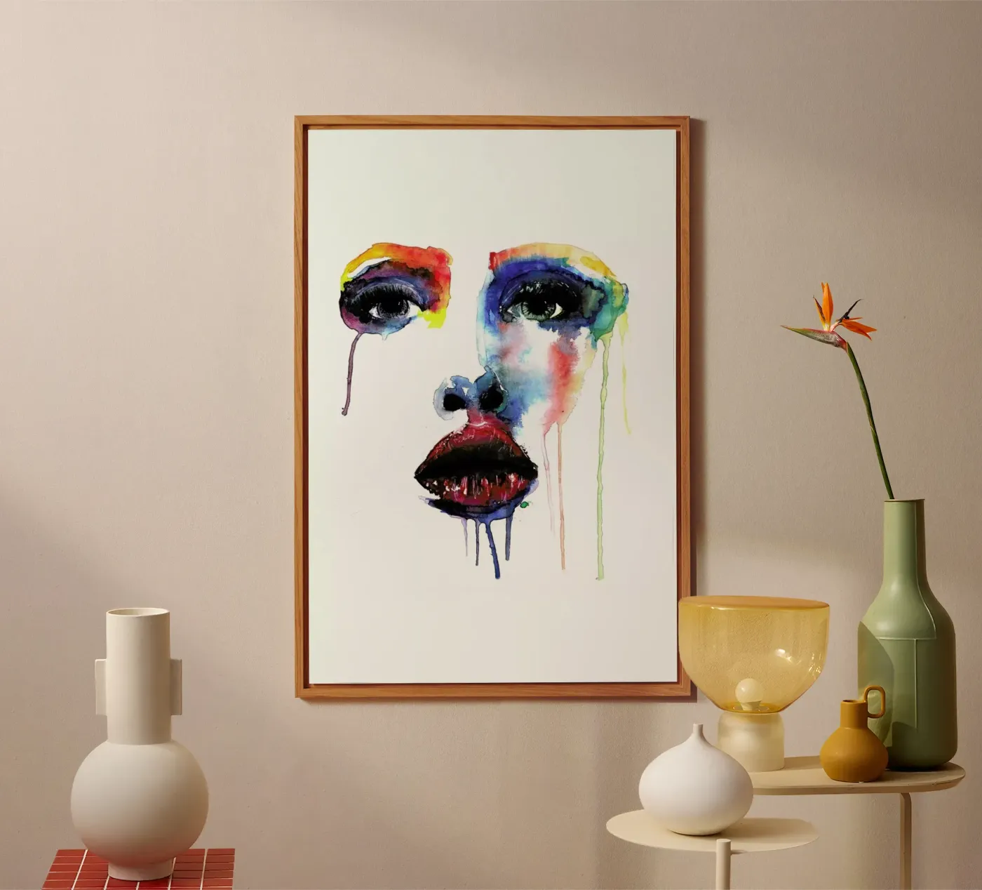 Crying Blue pannello forex da Mathilde Olsen