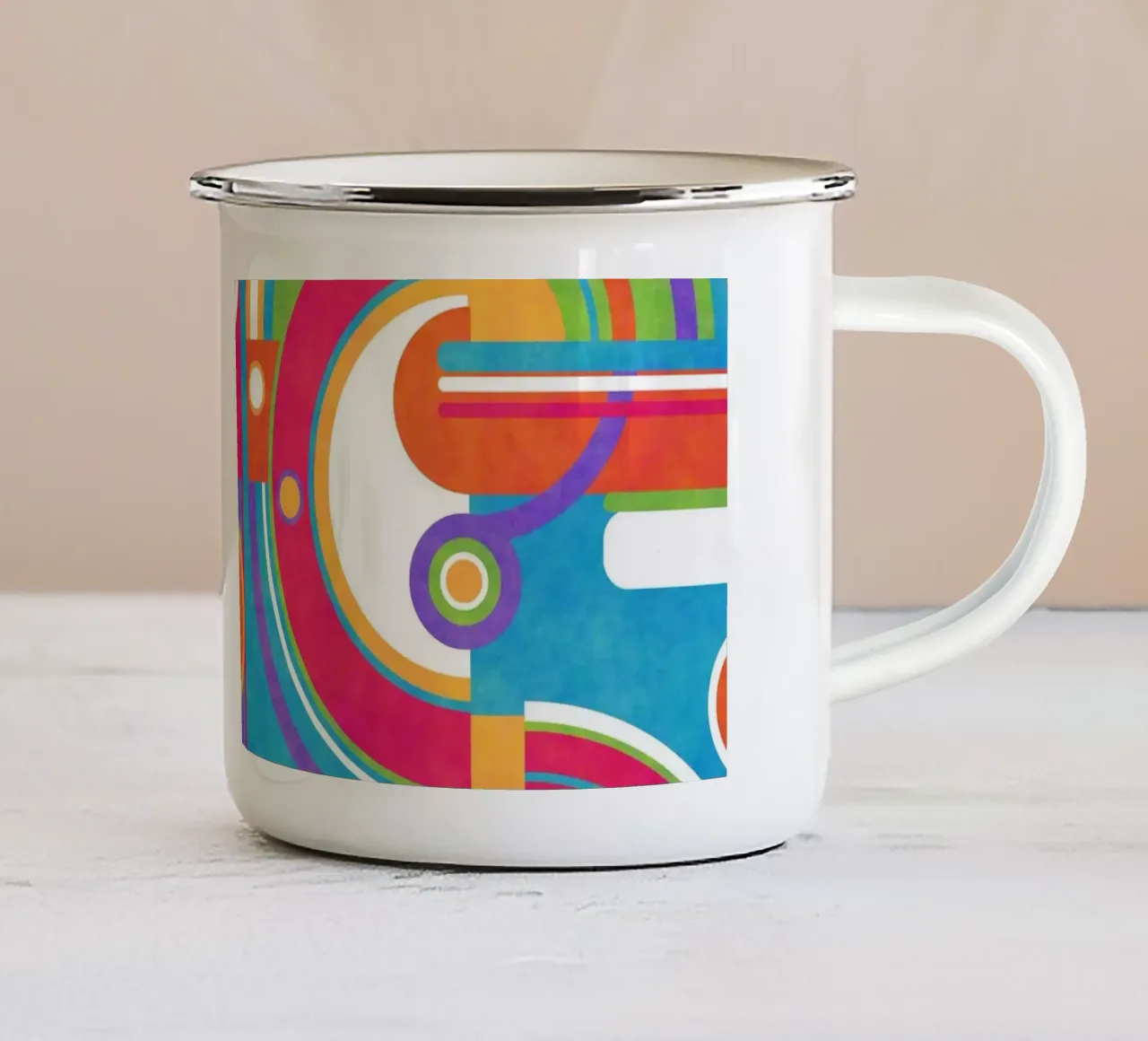 Vent tazza in smalto da shellybremmer