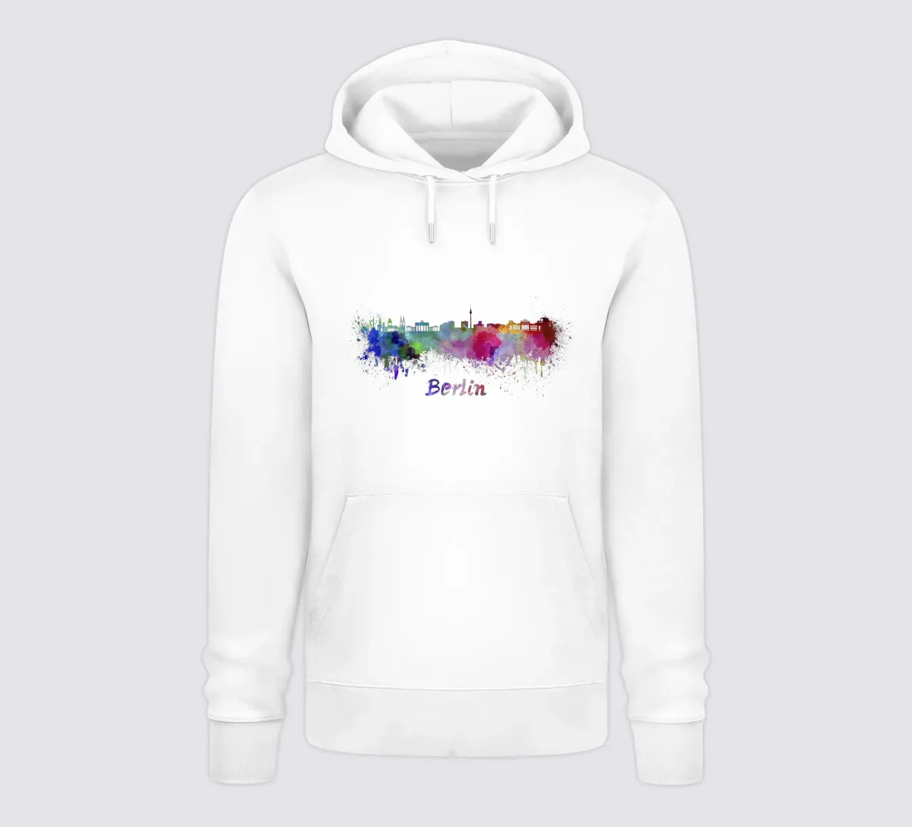 Lo skyline di Berlino felpa con cappuccio da 🎁 ARTVI-SHOP
