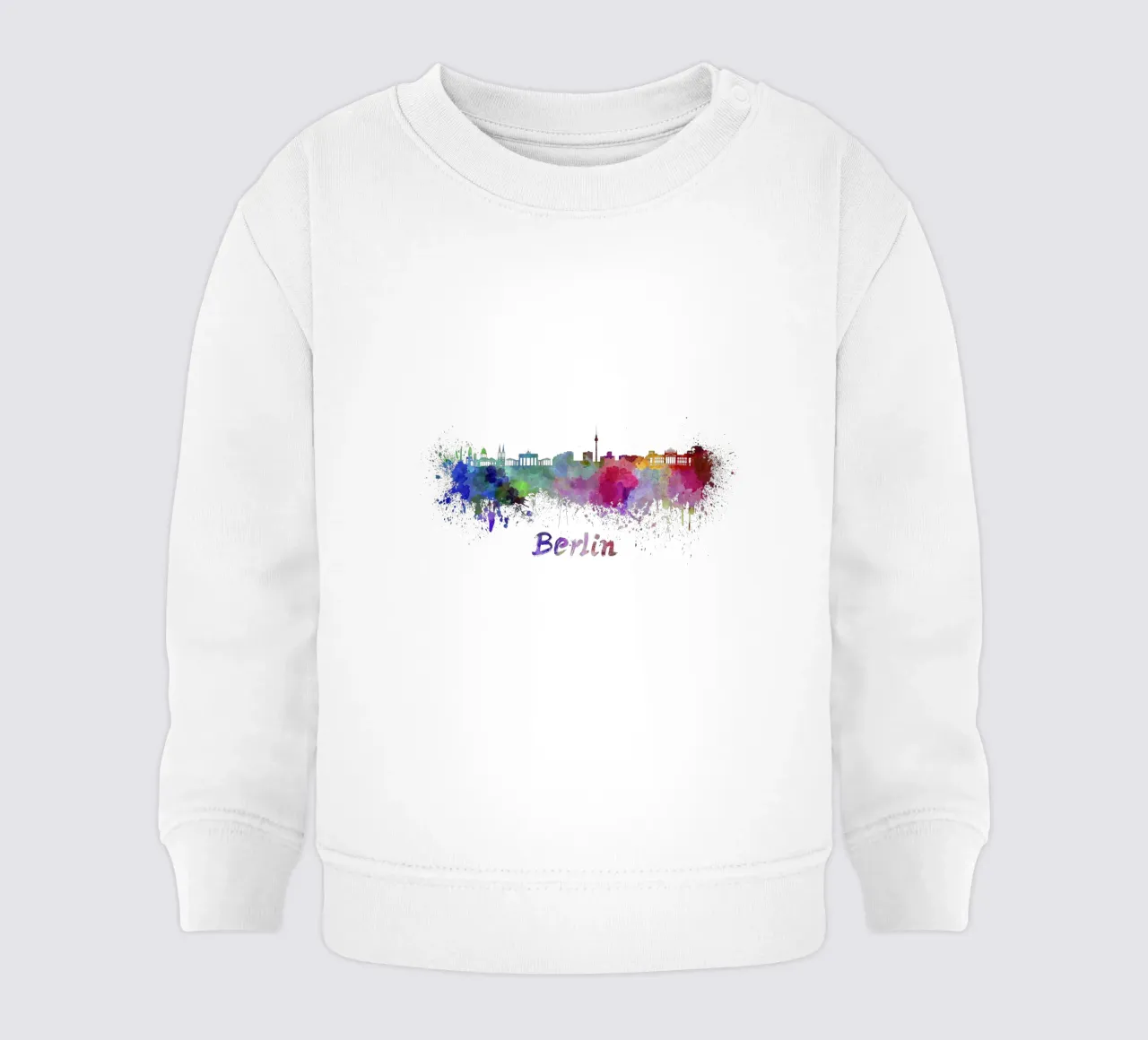 Lo skyline di Berlino felpa neonato da 🎁 ARTVI-SHOP