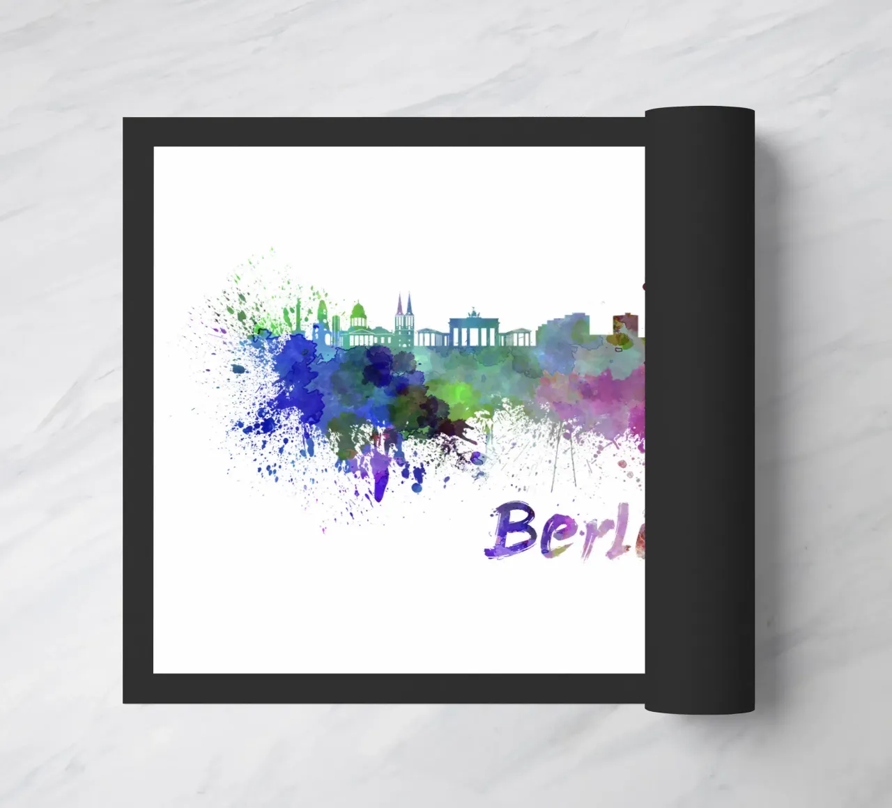 Lo skyline di Berlino zerbino da 🎁 NOBELART
