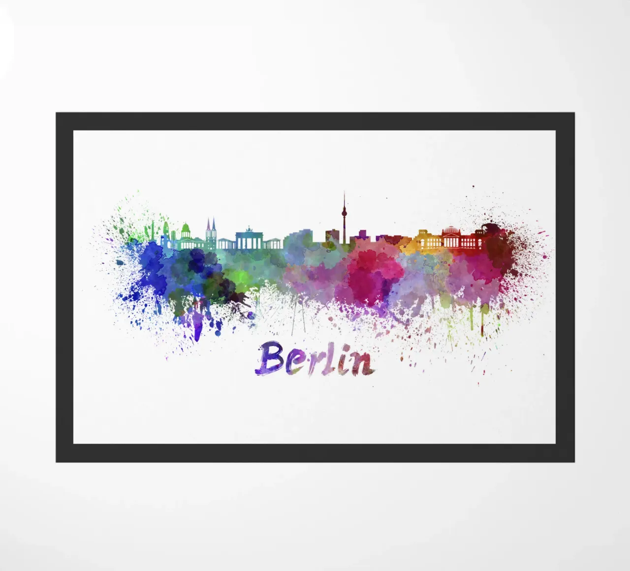 Lo skyline di Berlino zerbino da 🎁 NOBELART