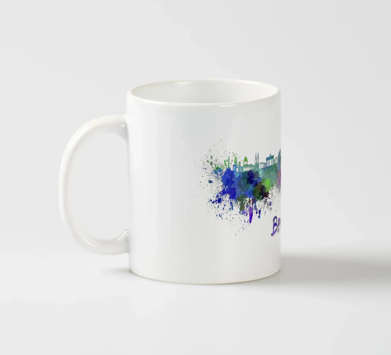 Lo skyline di Berlino tazza in ceramica da 🎁 NOBELART