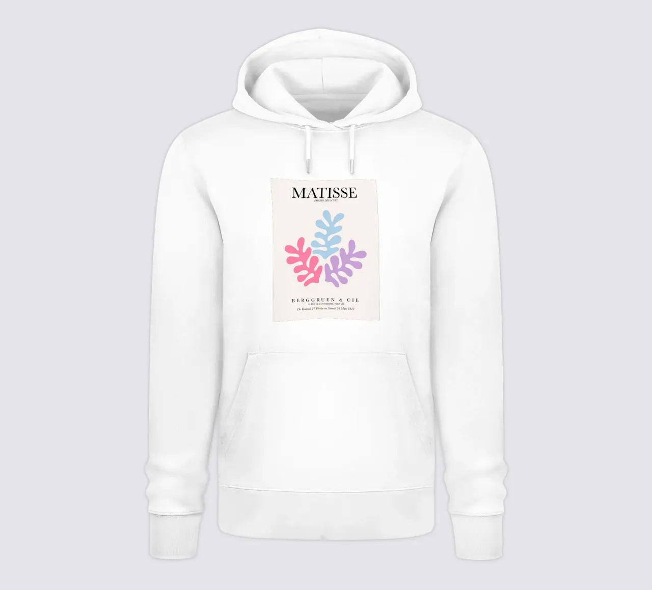 Foglia di Matisse a colori felpa con cappuccio da DODOLAN STORE