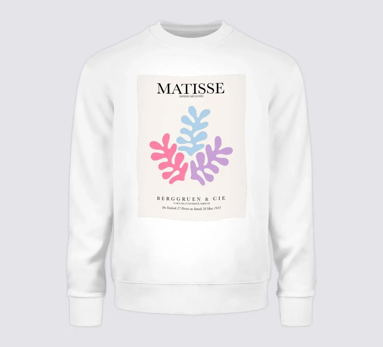 Foglia di Matisse a colori felpa da DODOLAN STORE