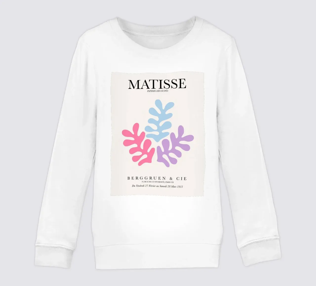 Foglia di Matisse a colori felpa bambino da DODOLAN STORE