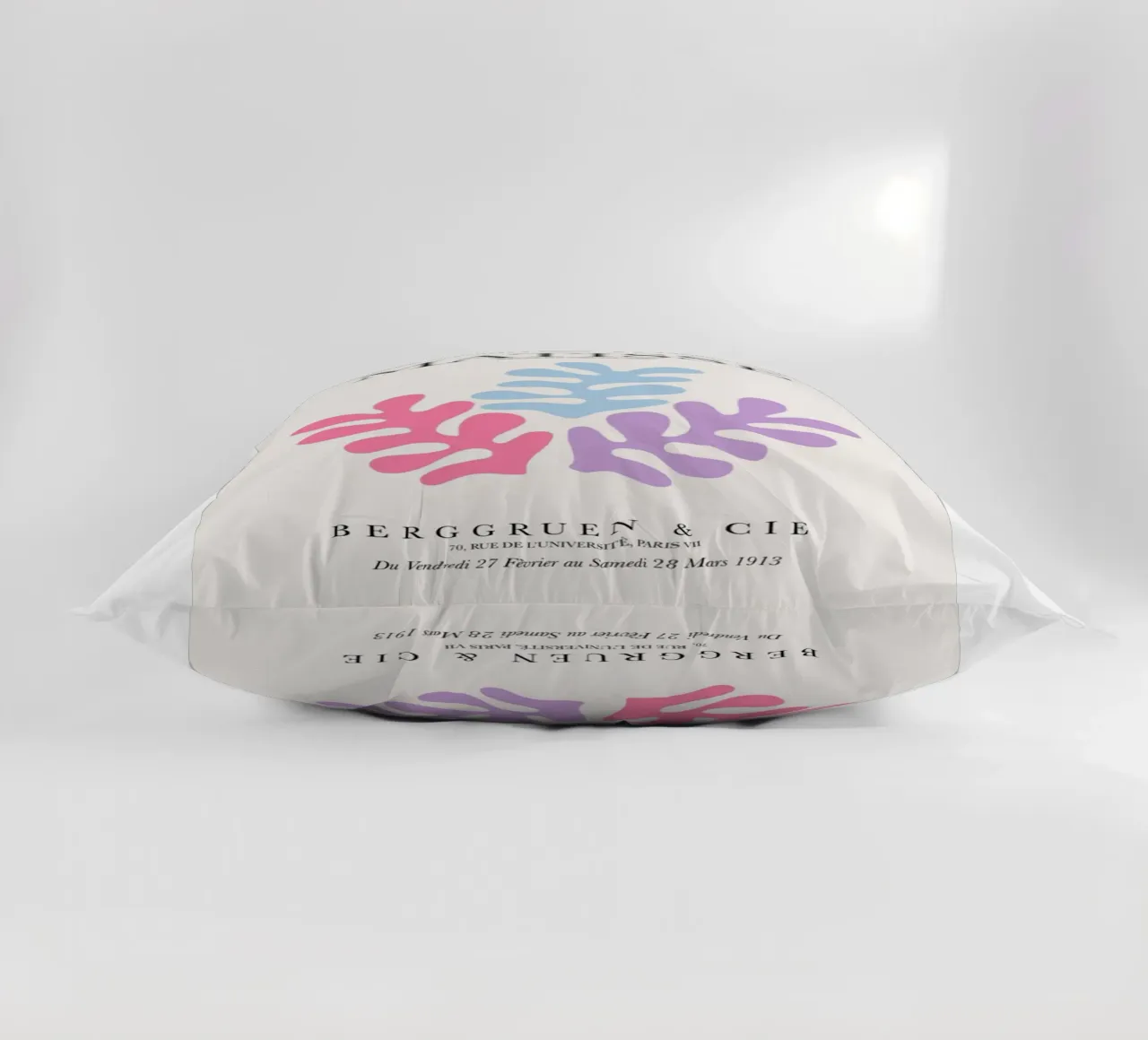 Foglia di Matisse a colori cuscino da DODOLAN STORE