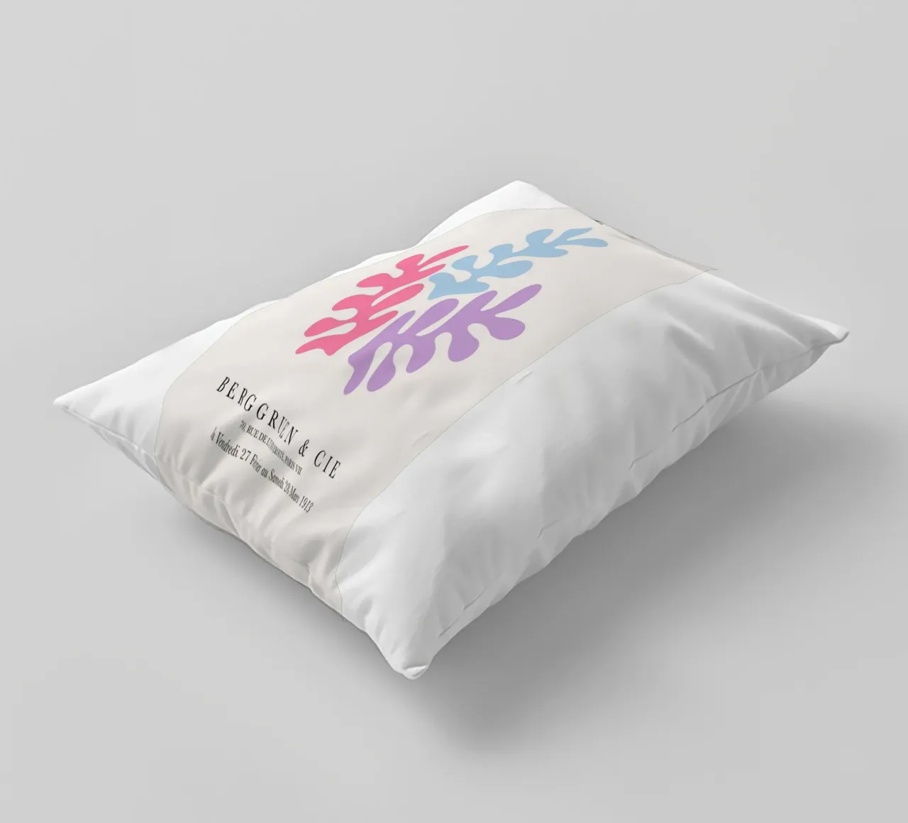Foglia di Matisse a colori cuscino da DODOLAN STORE