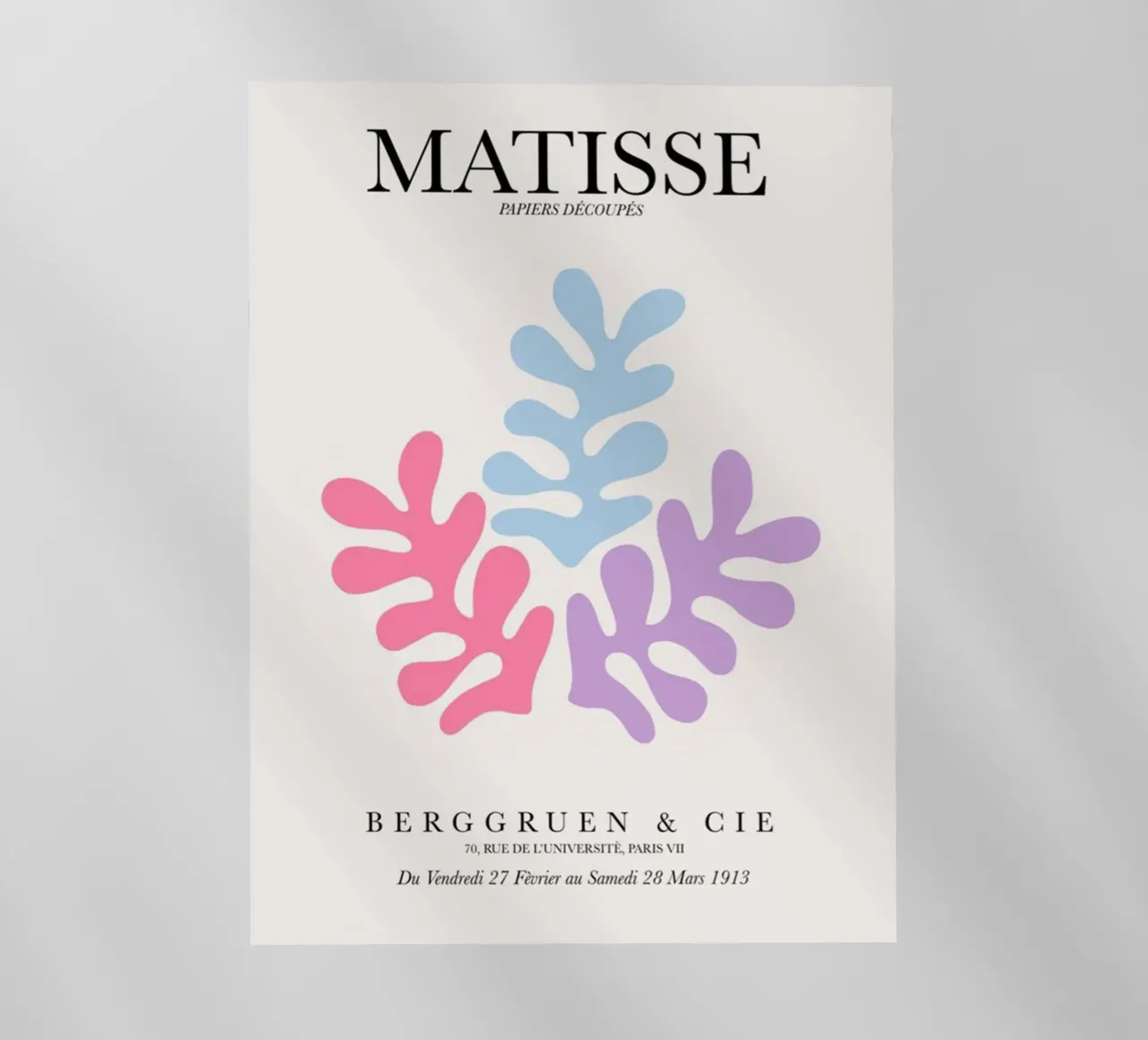 Foglia di Matisse a colori pellicola backlit da DODOLAN STORE