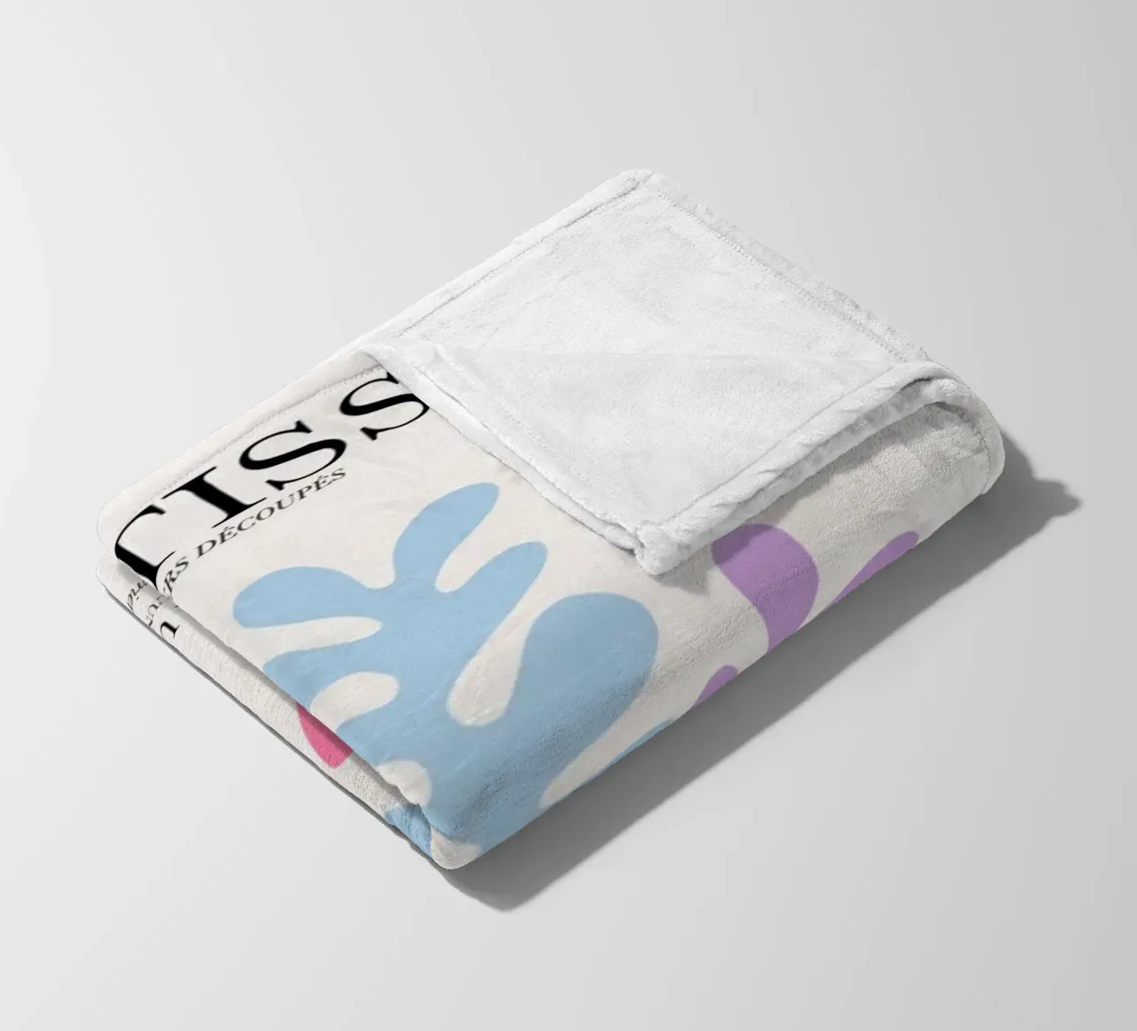 Foglia di Matisse a colori coperta in pile da DODOLAN STORE