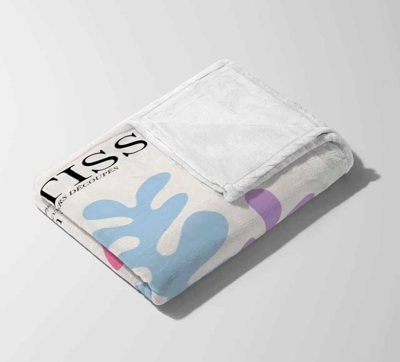 Foglia di Matisse a colori coperta in pile da DODOLAN STORE