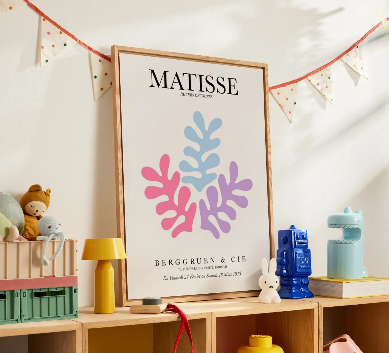 Hoja de Matisse a todo color metacrilato de DODOLAN STORE