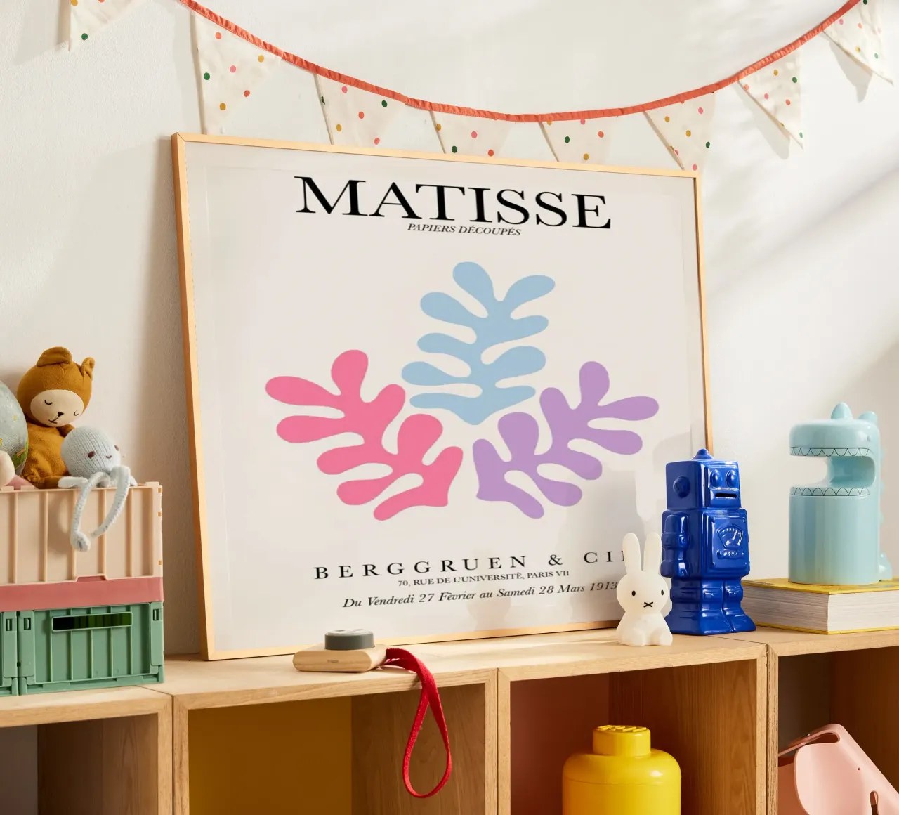 Foglia di Matisse a colori carta hahnemühle da DODOLAN STORE