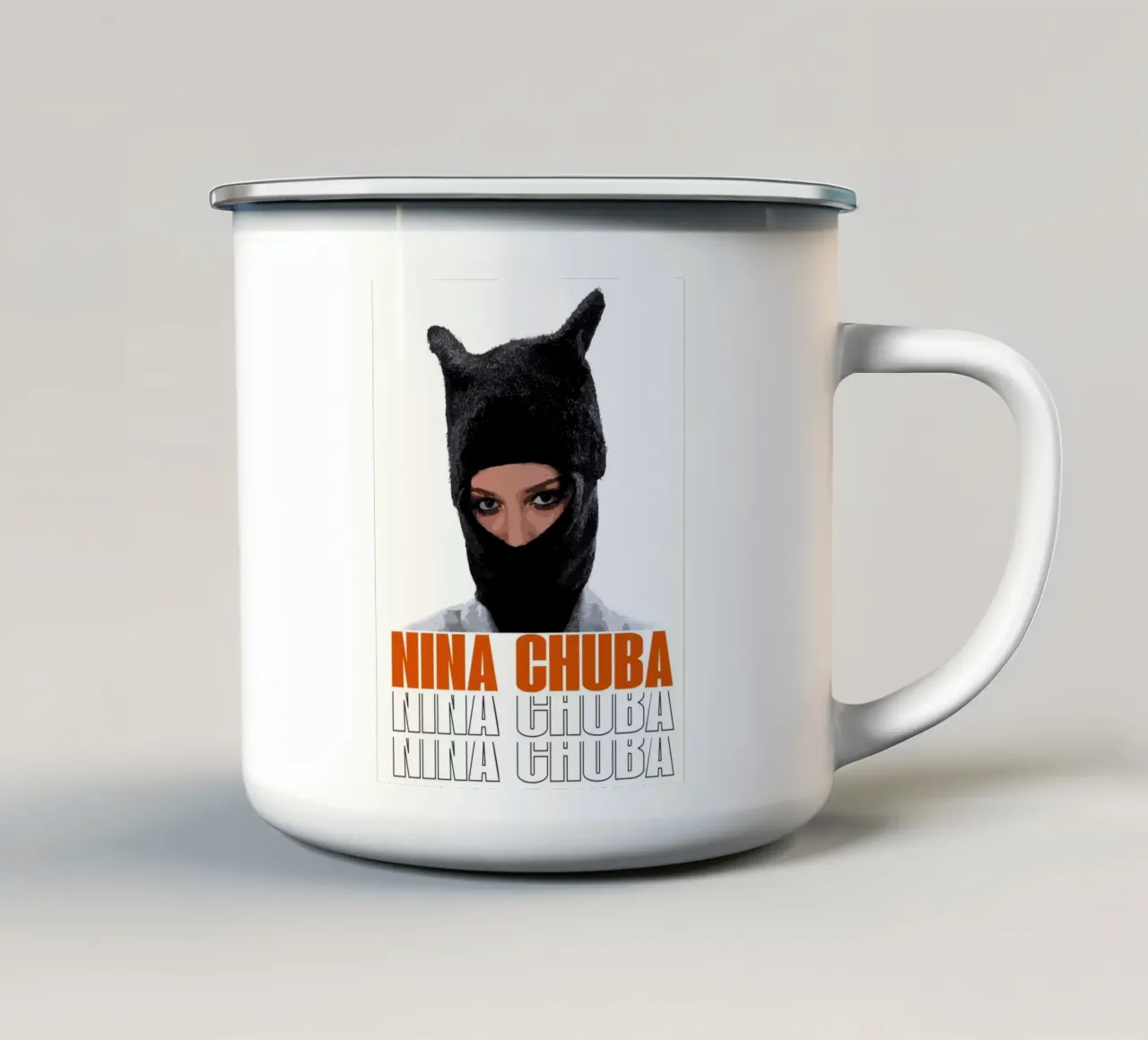 Nina Chuba Bandits Custome tazza in smalto da MisteryMachine