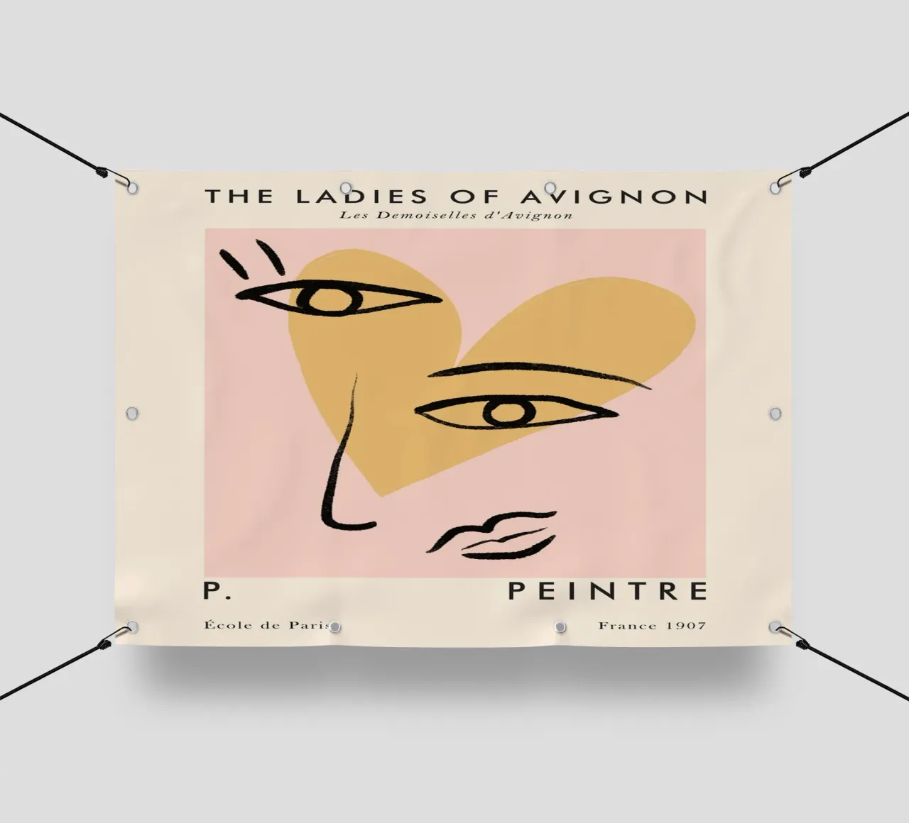 Le signore di Avignone Matisse telo in pvc da DODOLAN STORE