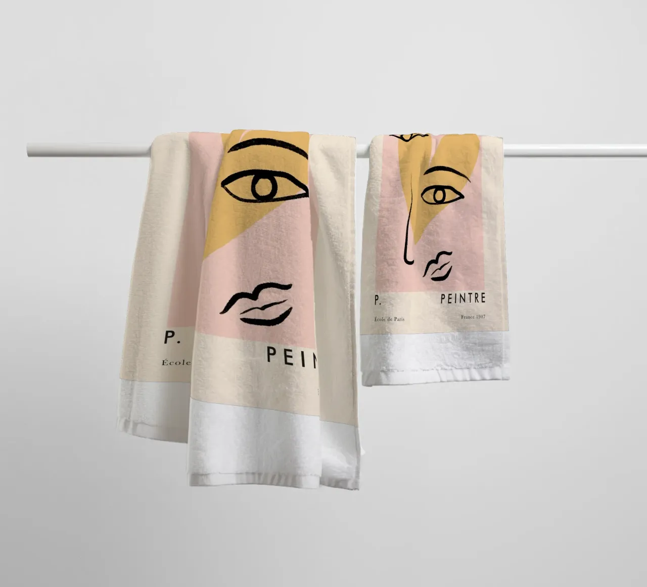 Le signore di Avignone Matisse asciugamano da bagno da DODOLAN STORE