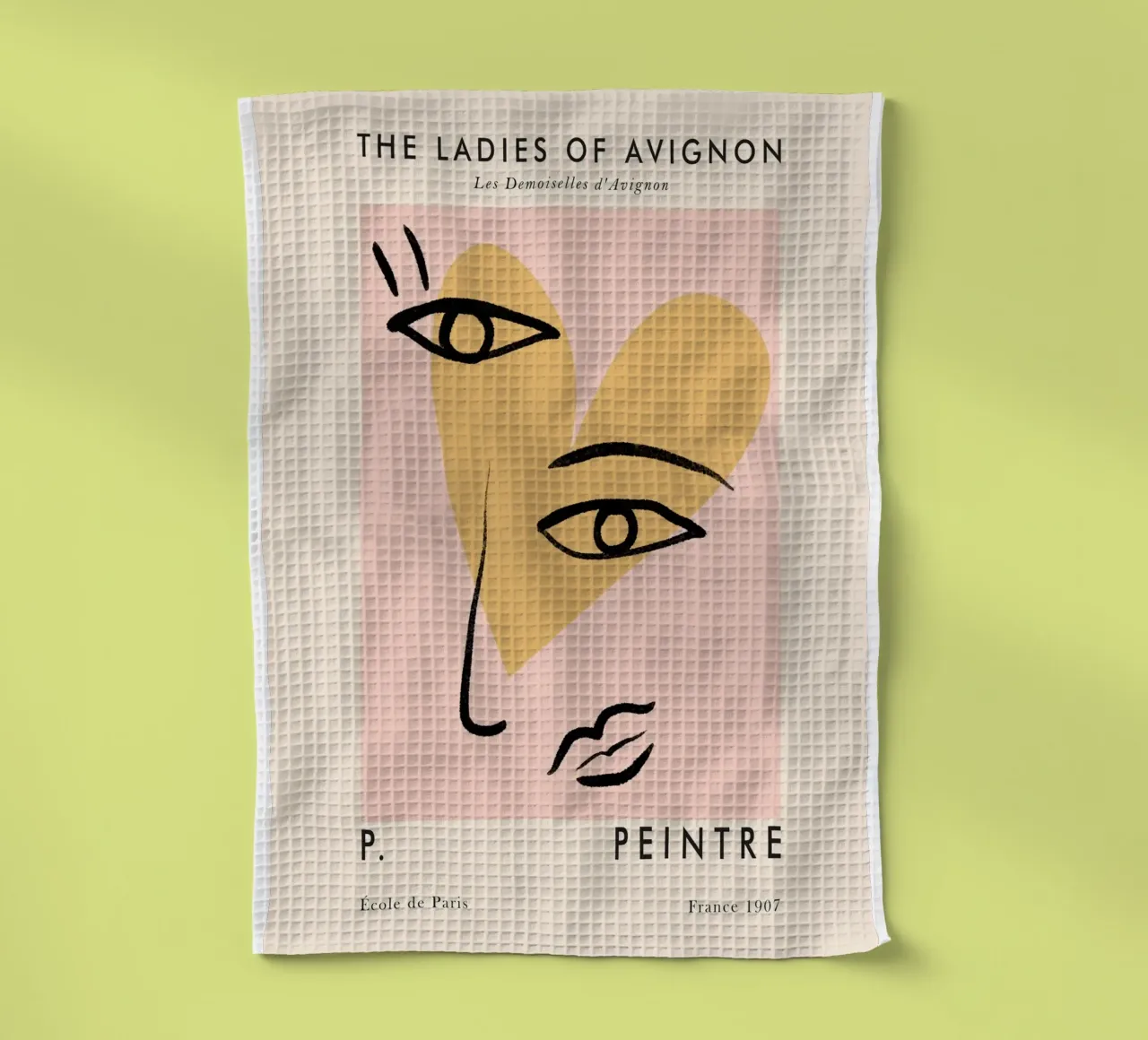 Le signore di Avignone Matisse canovaccio da cucina da DODOLAN STORE
