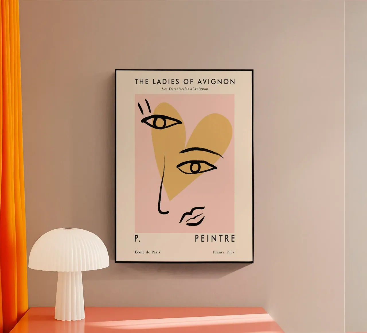 Le signore di Avignone Matisse plexiglass da DODOLAN STORE