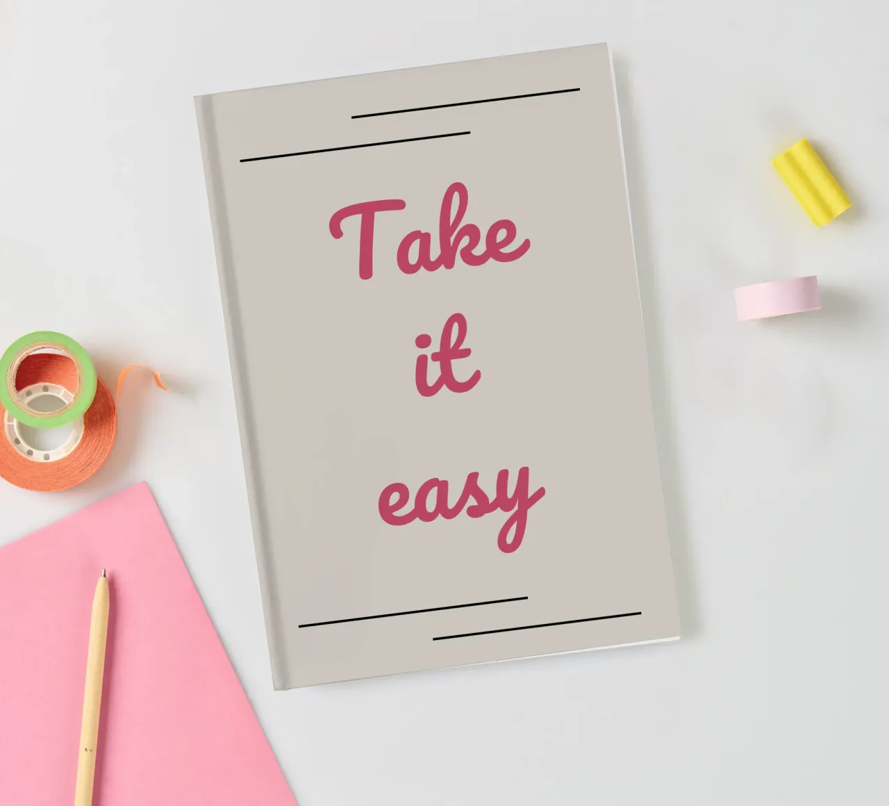 Take it easy notebook by BenCoStyle