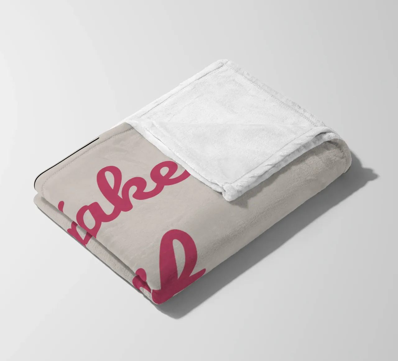 Calma e sangue freddo coperta in pile da BenCoStyle