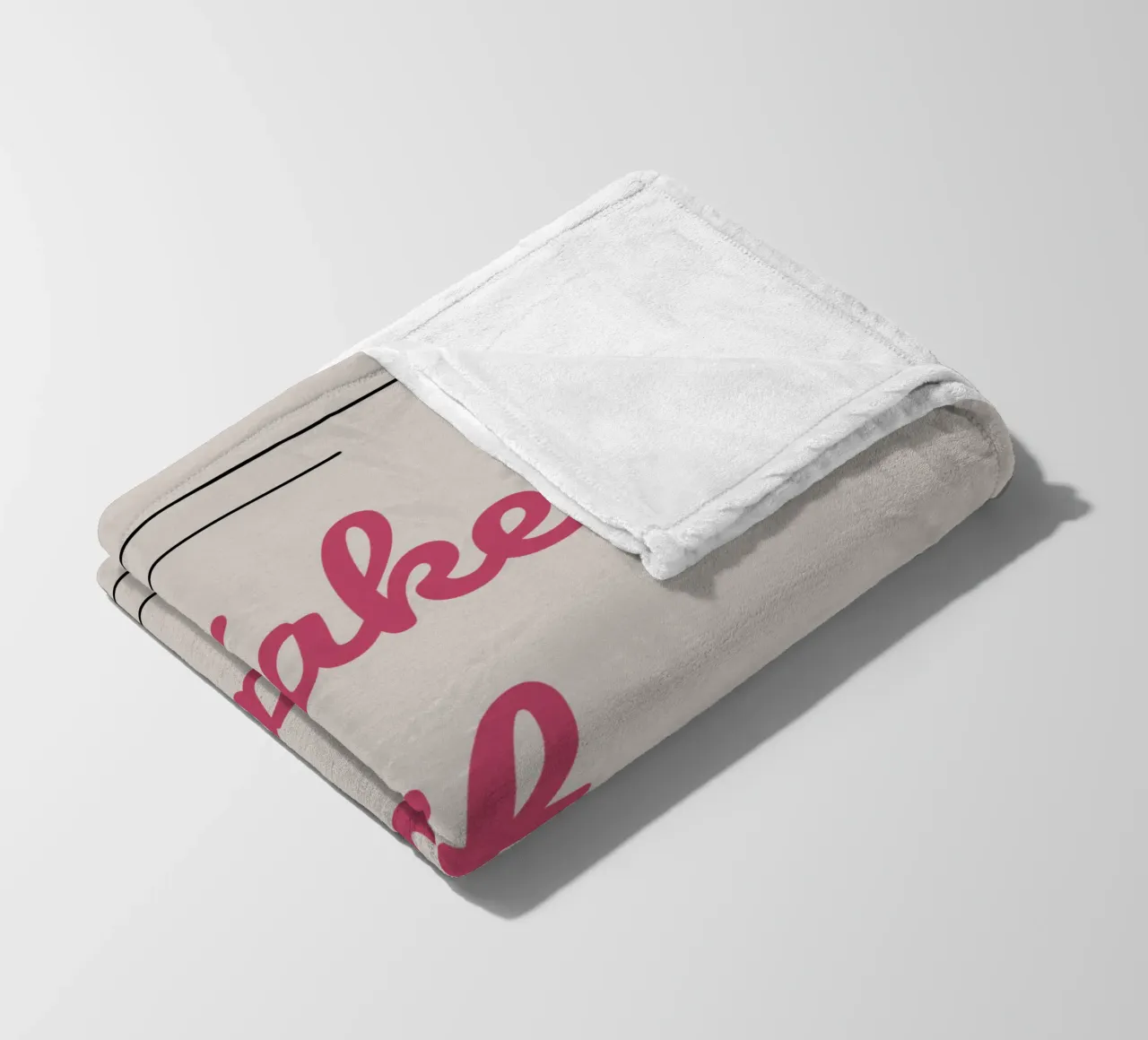 Calma e sangue freddo coperta in pile da BenCoStyle