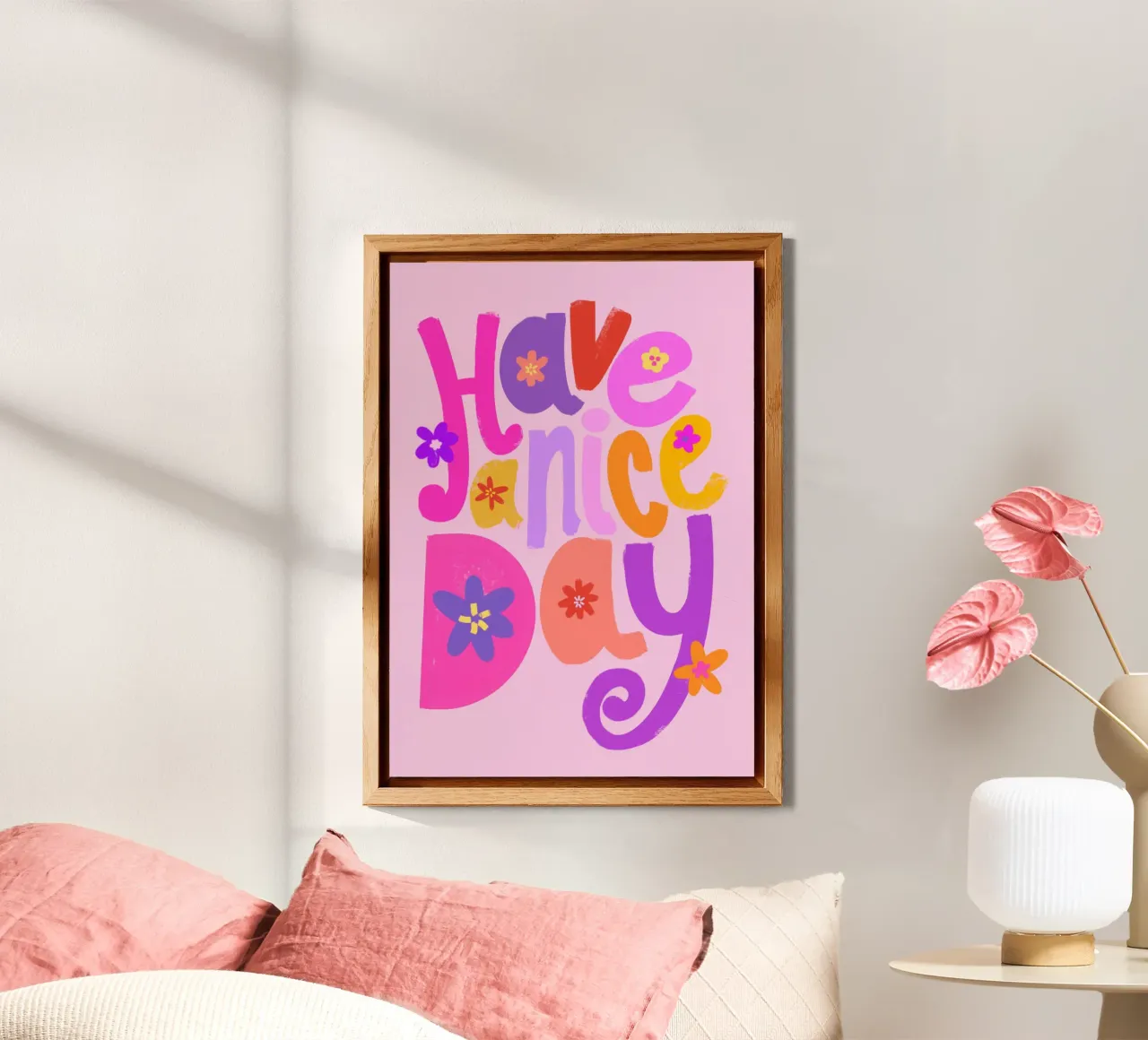 Have a nice day alluminio dibond da Art House
