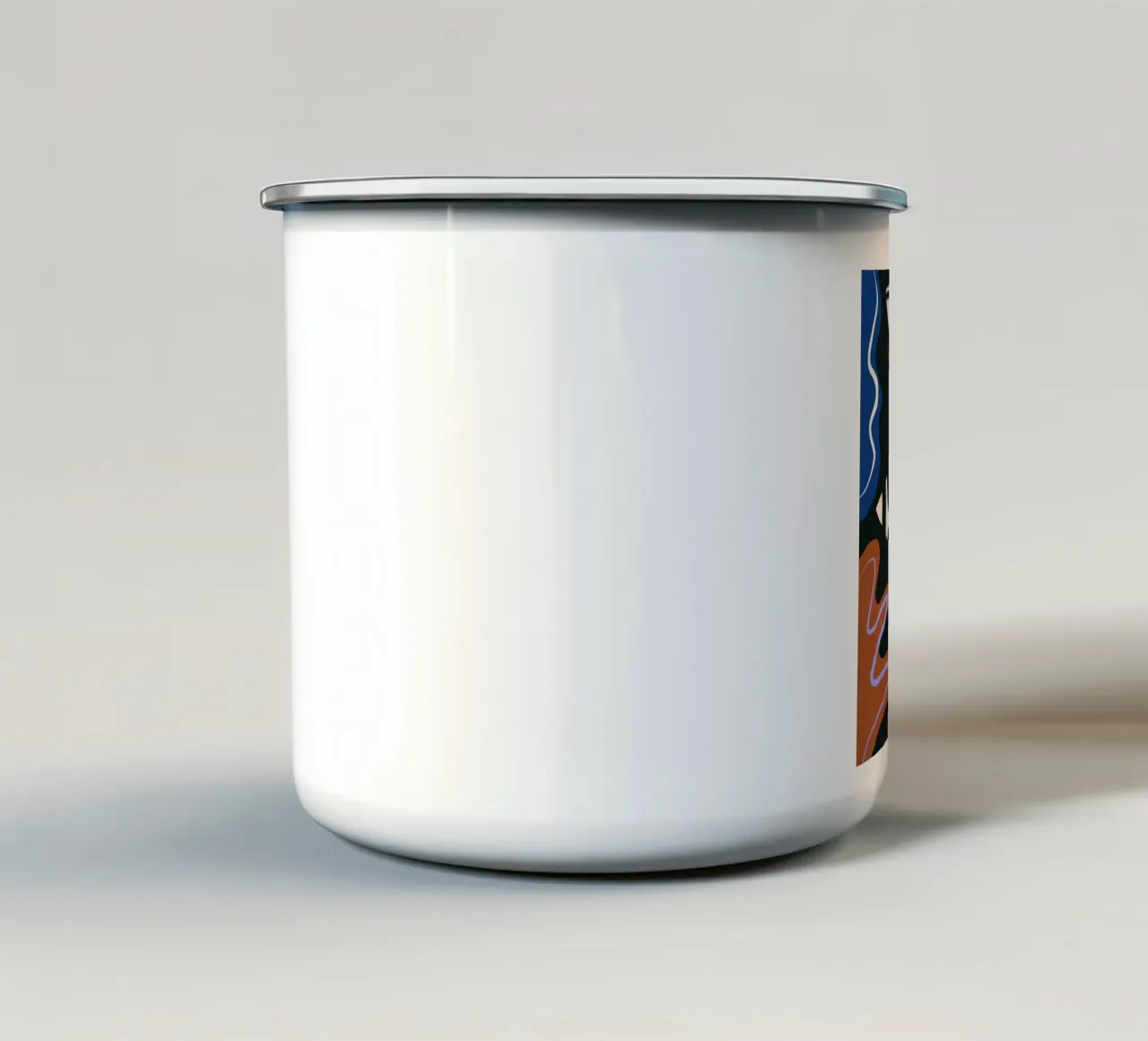 Malocchio massimalista tazza in smalto da Little Dean