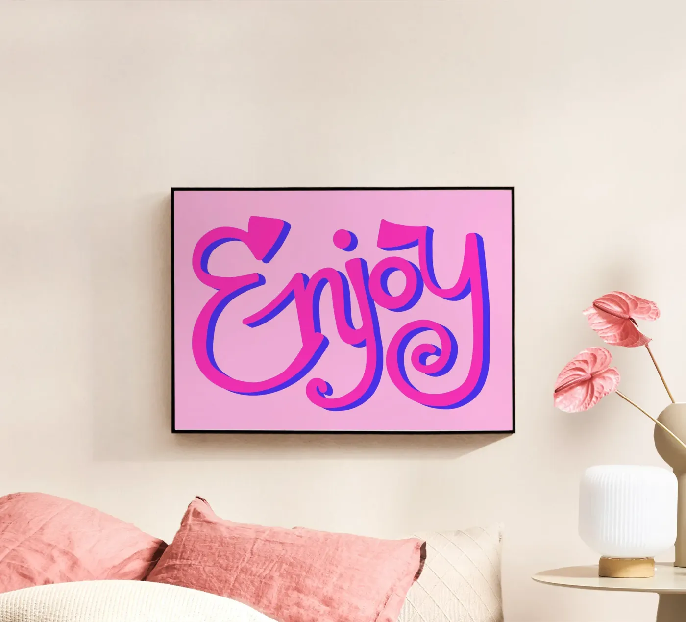 Enjoy 01 Acryl-Glas von Art House