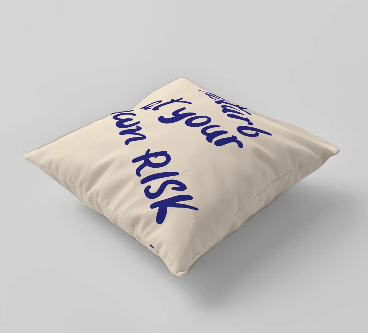 Disturb at your own risk cuscino da blisstype