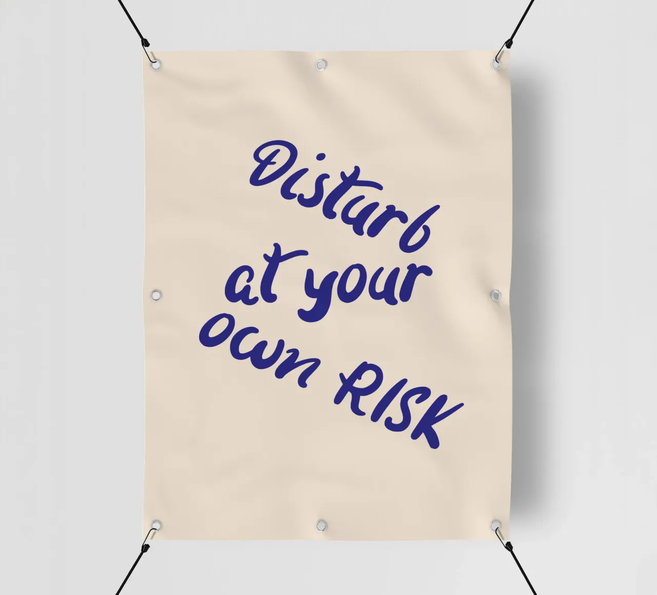 Disturb at your own risk telo in pvc da blisstype