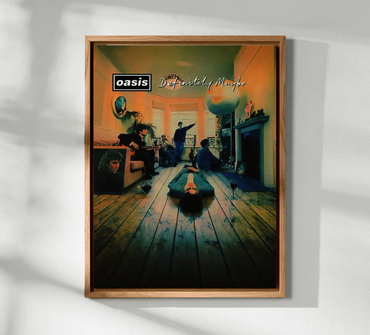 Oasis Definitely Maybe alluminio dibond da Torres 9