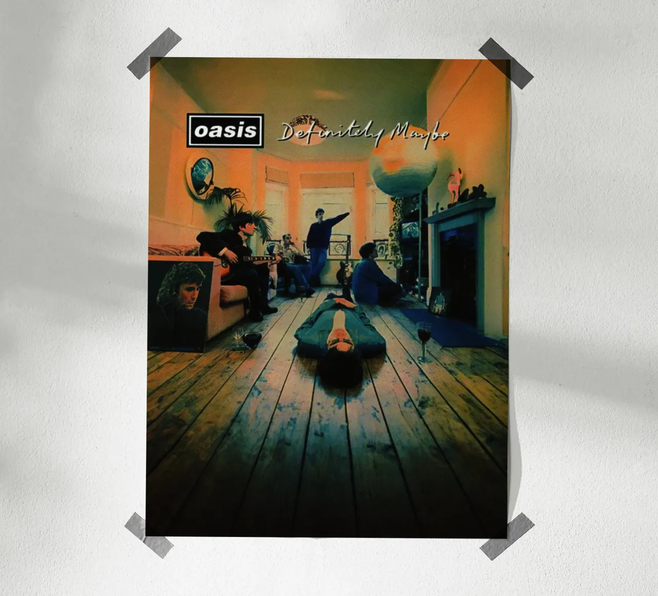 Oasis Definitely Maybe carta hahnemühle da Torres 9