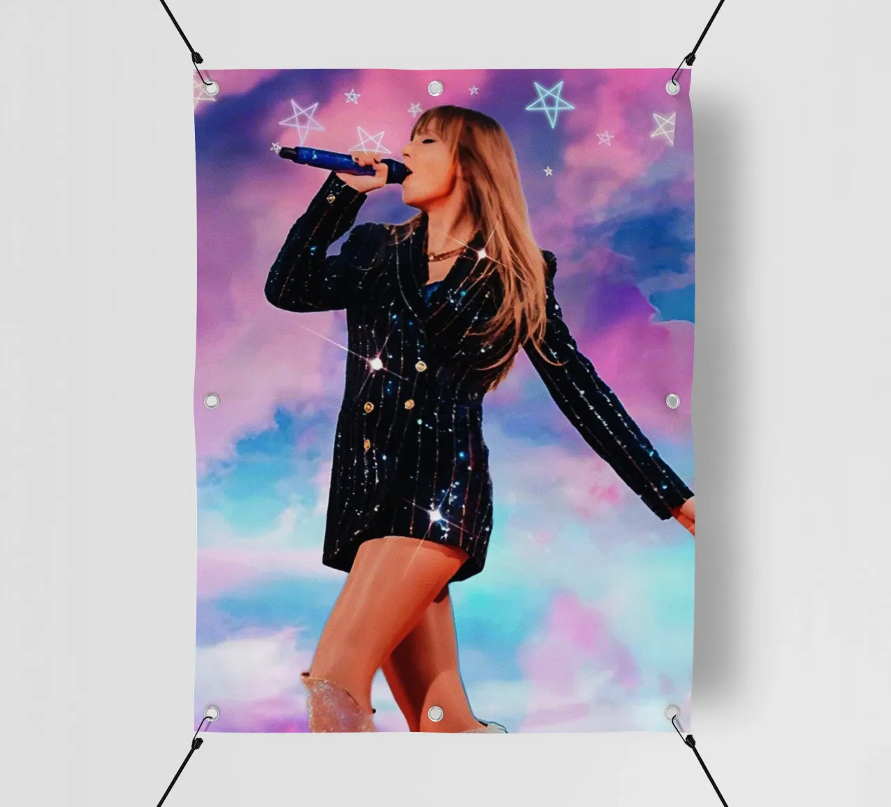 Taylor Swift telo in pvc da Torres 9