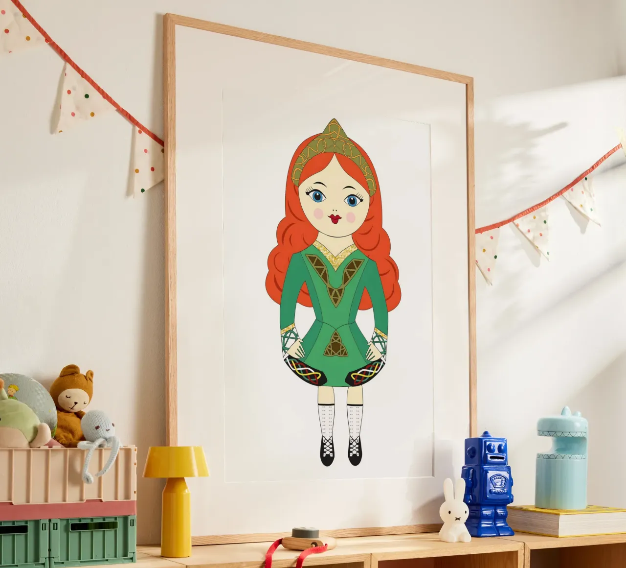 IRISH DANCER GIRL hahnemühle by ARTOMATIC