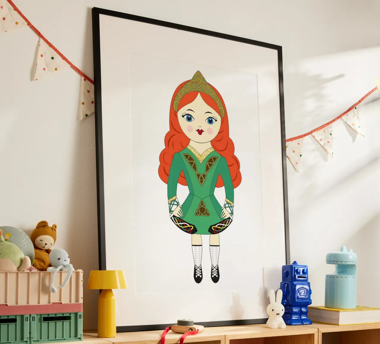 IRISH DANCER GIRL hahnemühle by ARTOMATIC