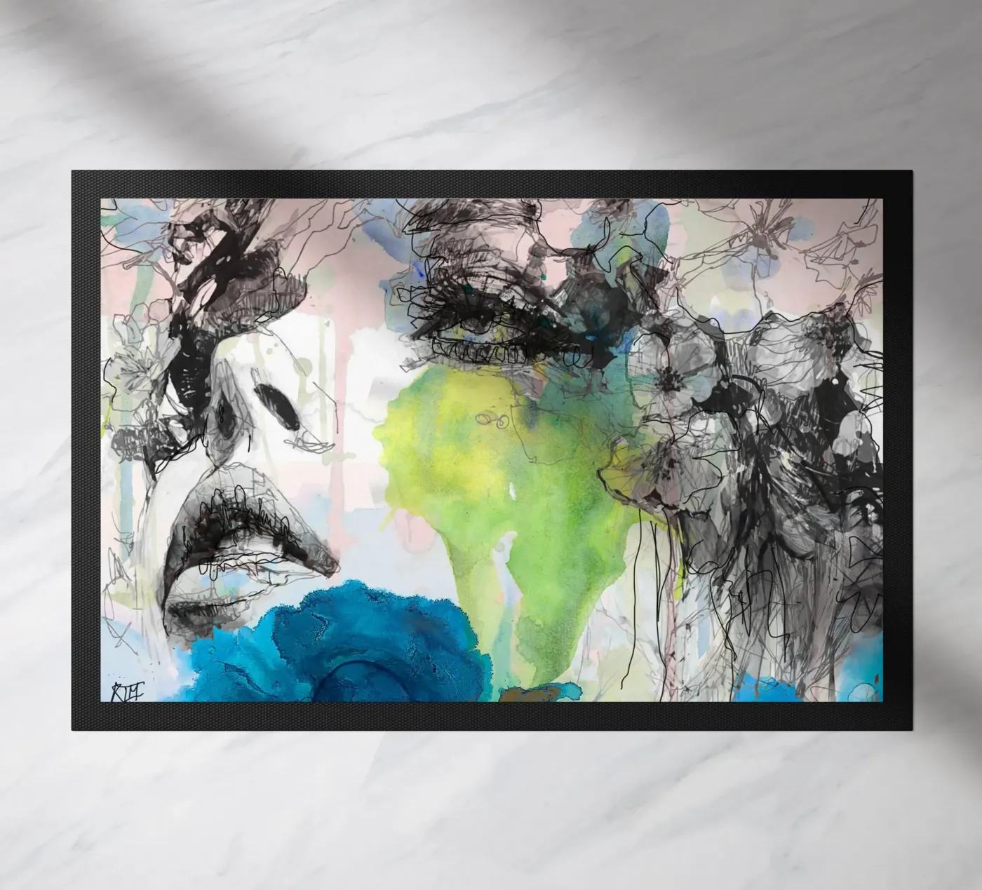 drill1 deurmat van Giulio Iurissevich