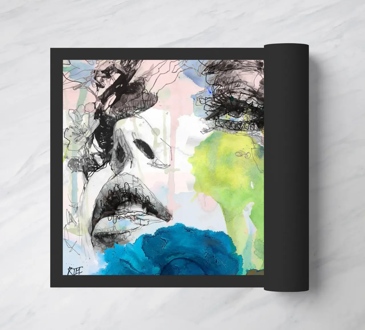 drill1 doormat by Giulio Iurissevich