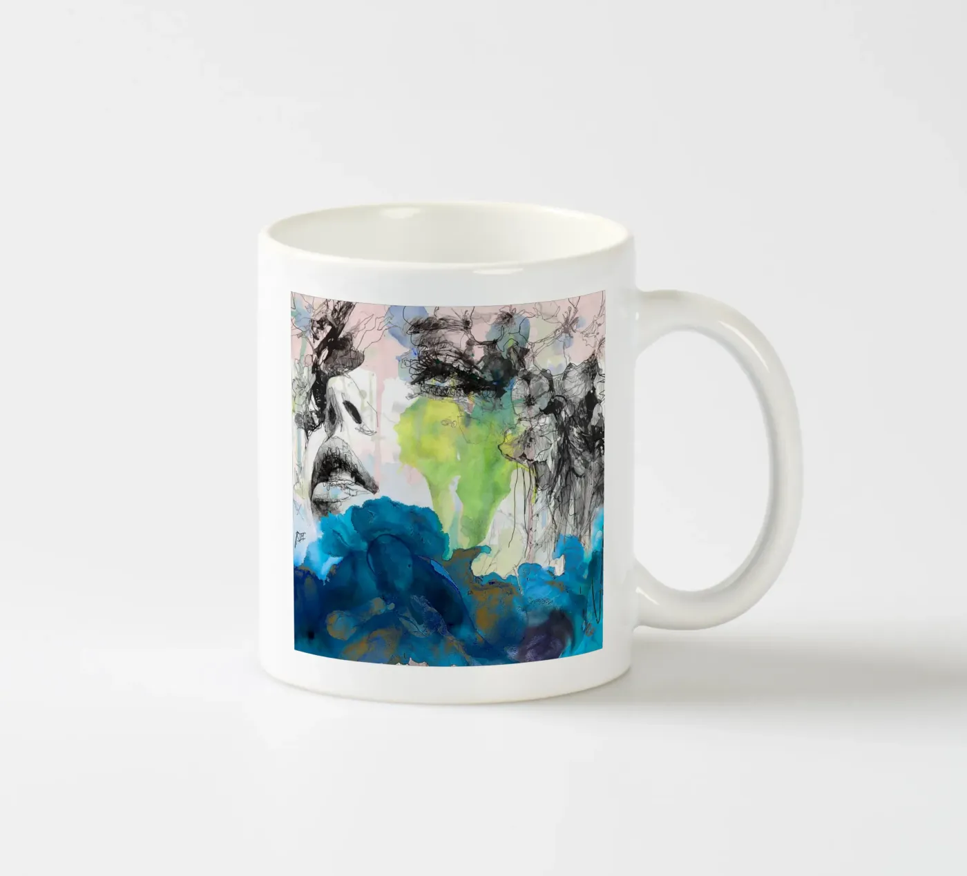 drill1 tazza in ceramica da Giulio Iurissevich