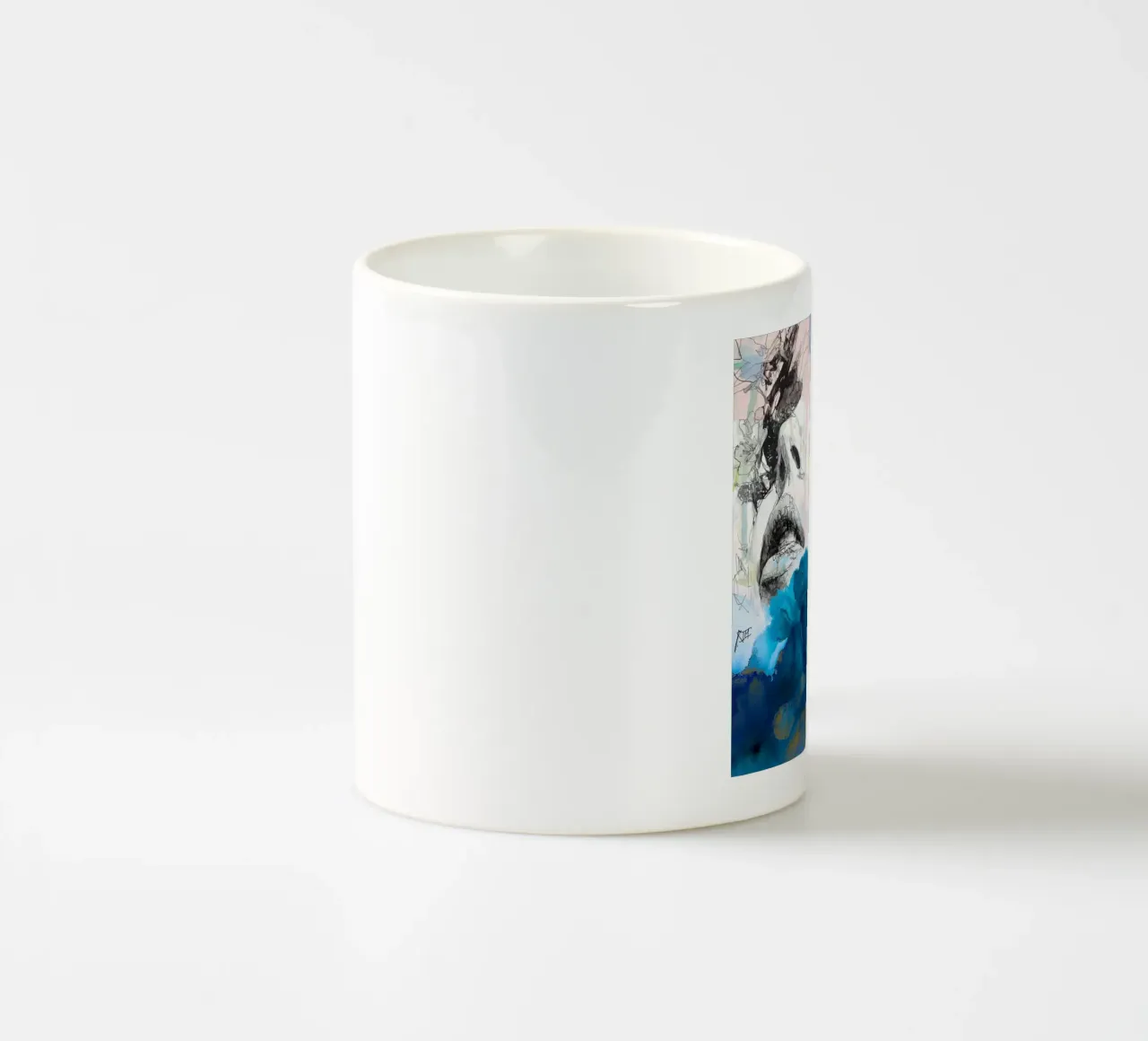trapano1 tazza in ceramica da Giulio Iurissevich