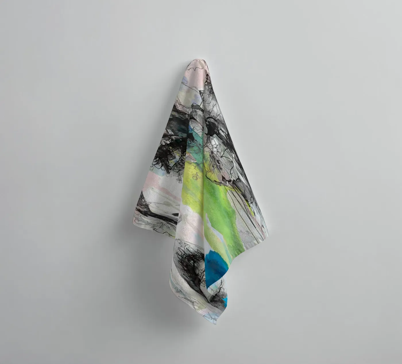 drill1 towel by Giulio Iurissevich