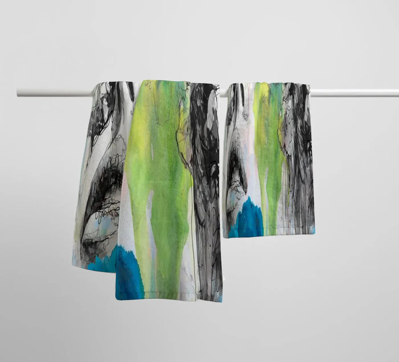 drill1 towel by Giulio Iurissevich